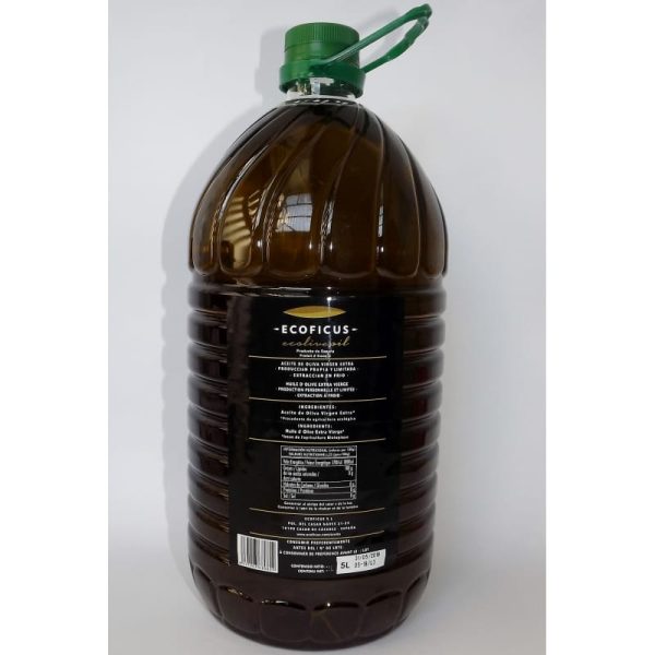 Aceite de Oliva Virgen Extra ecológico 5L
