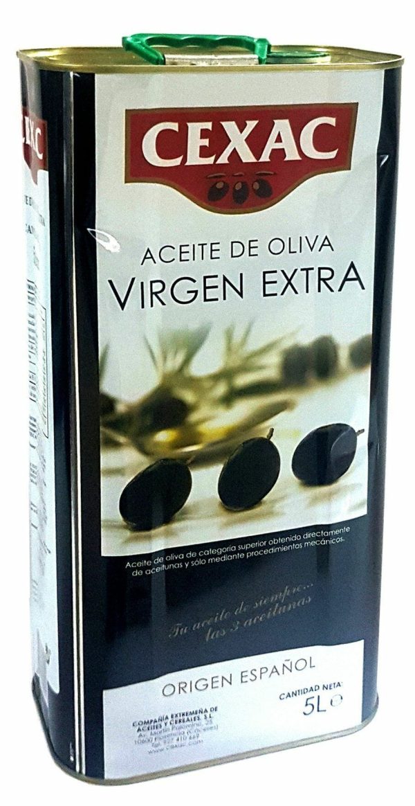 Aceite de oliva virgen extra CEXAC Lata 5L